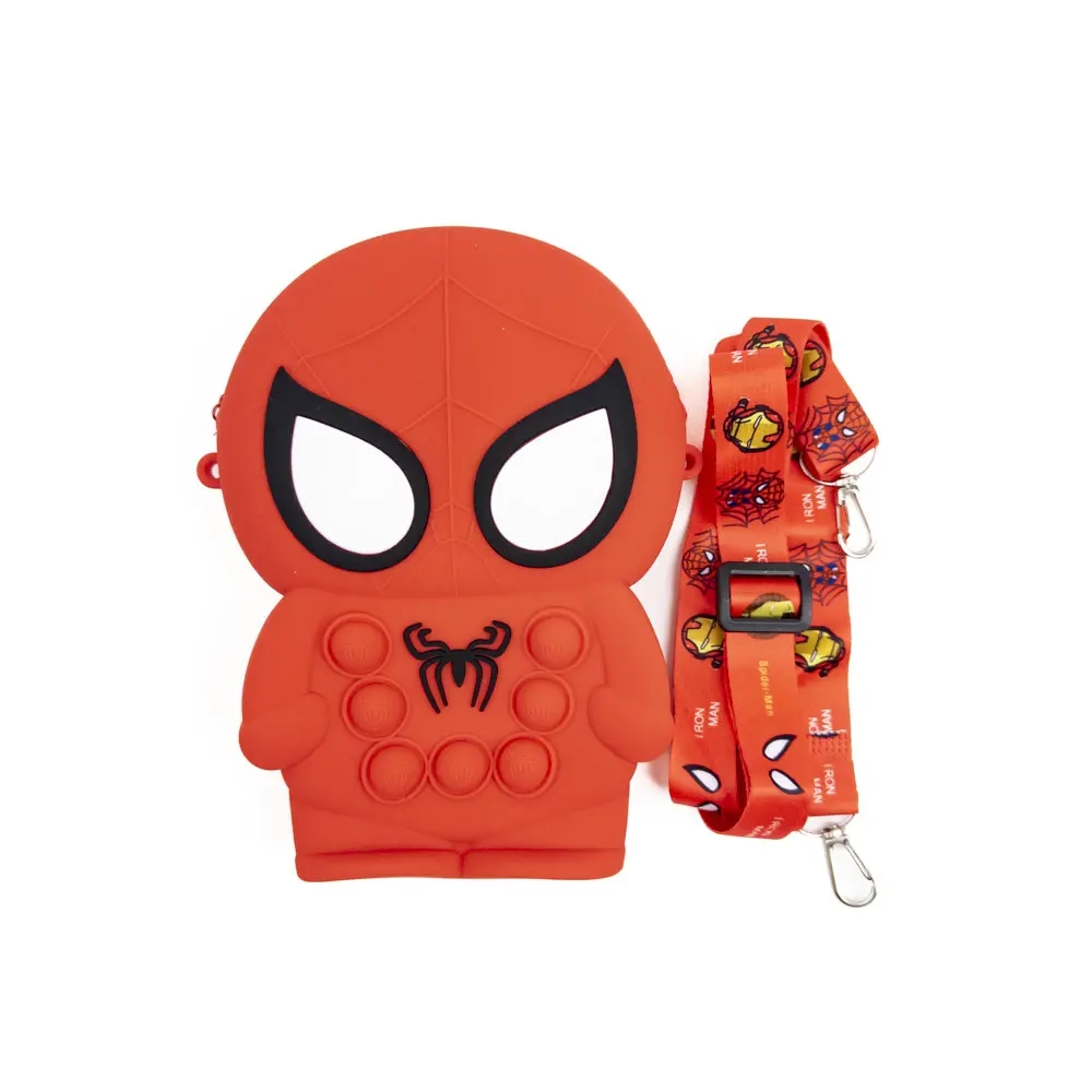 Large Super Heroes silicone bag 22*14*4 cm