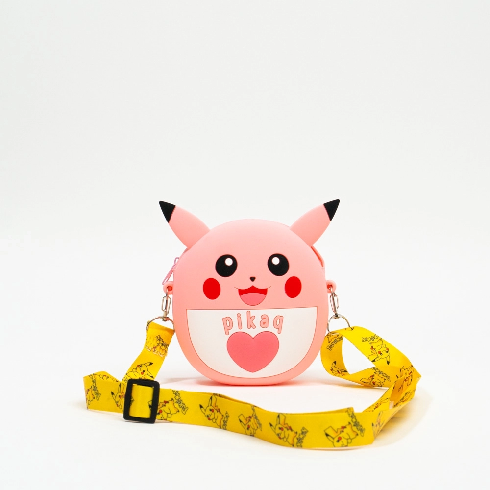 Geantă silicon mică Pikachu 15*10*3,5 cm