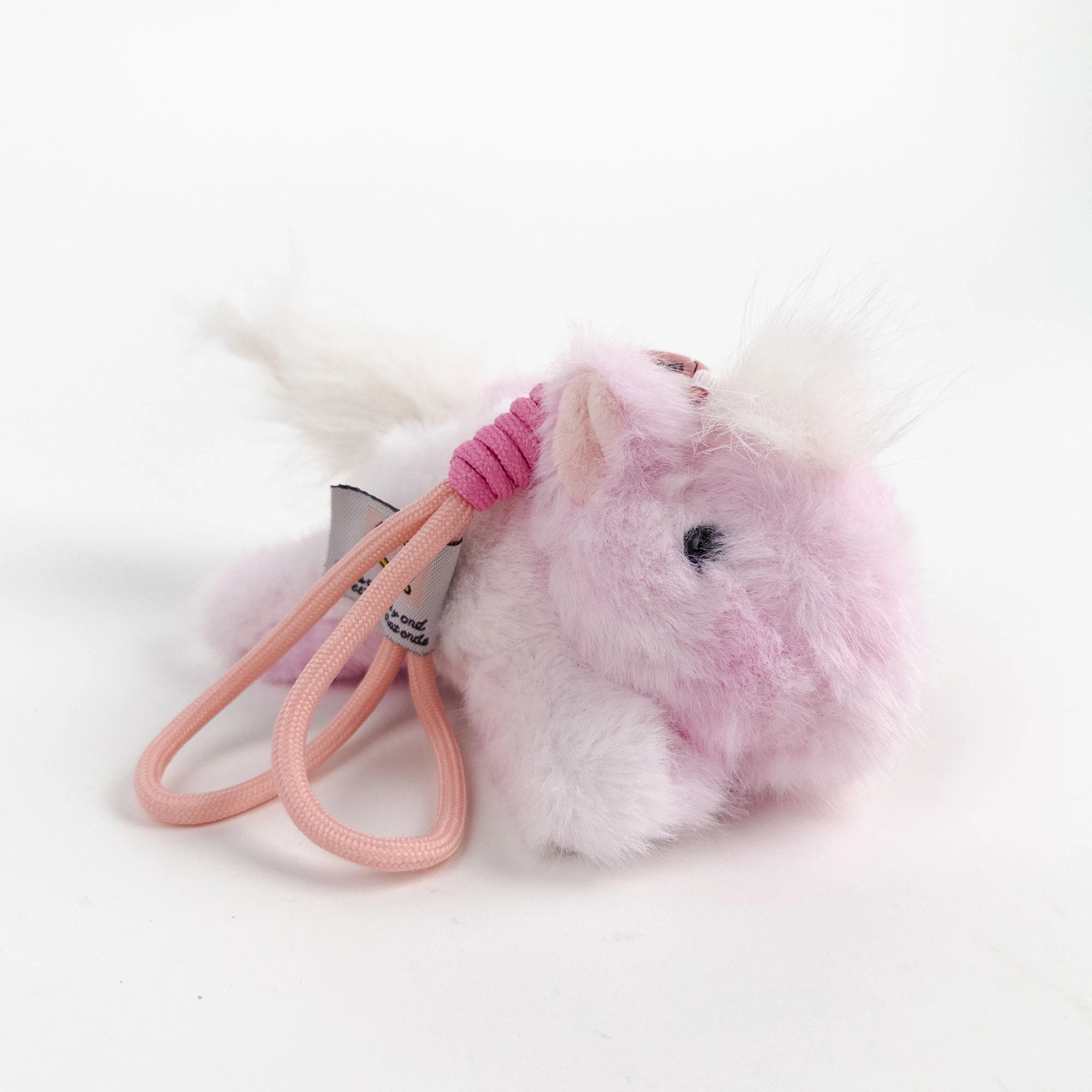 Брелок мягкий Лошадь Розовая