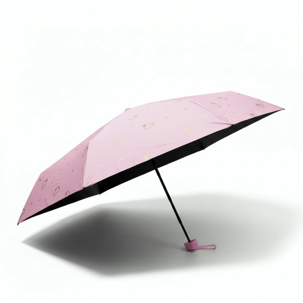 Folding umbrella + case