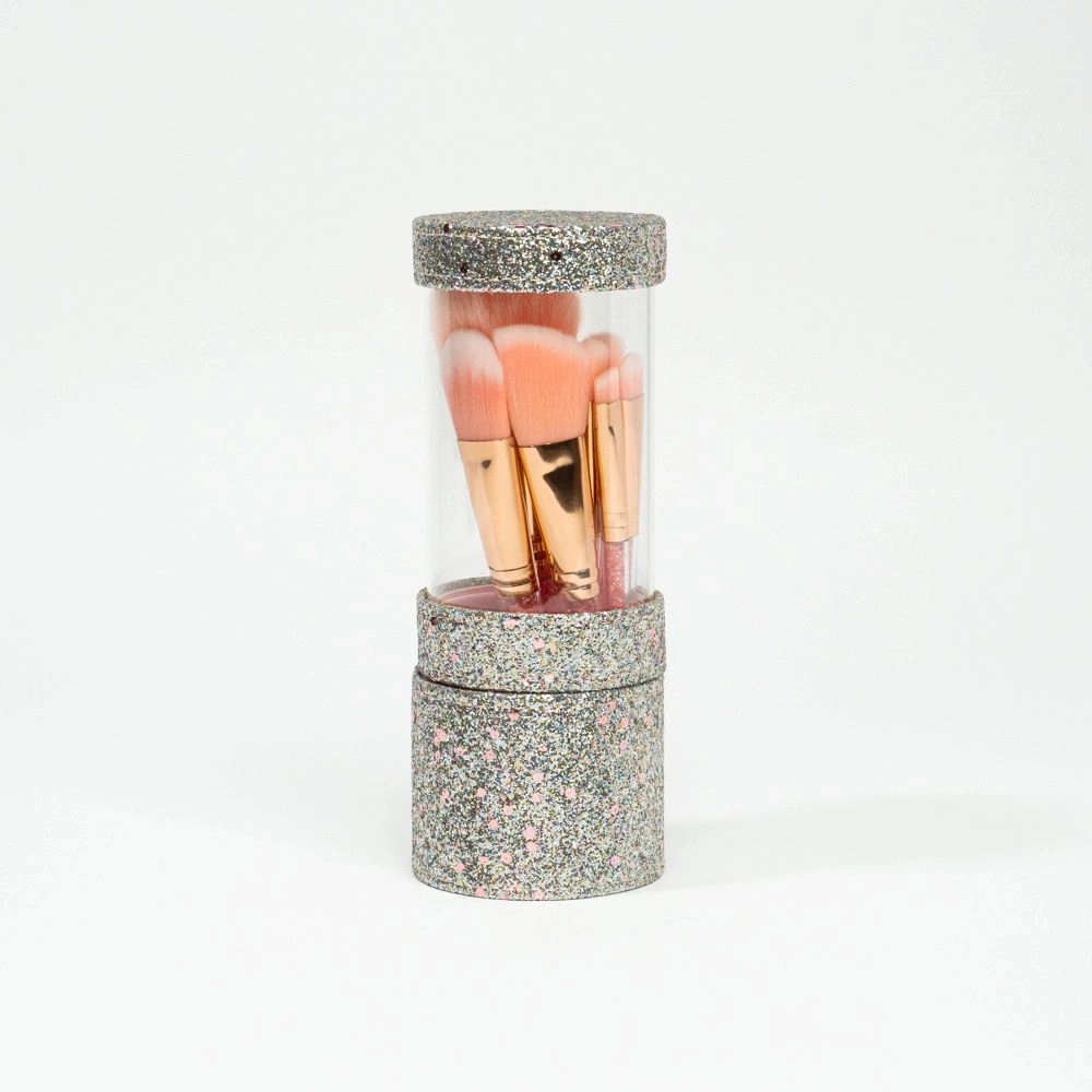 Makeup Brushes Kiss Face in Cup (set of 7)