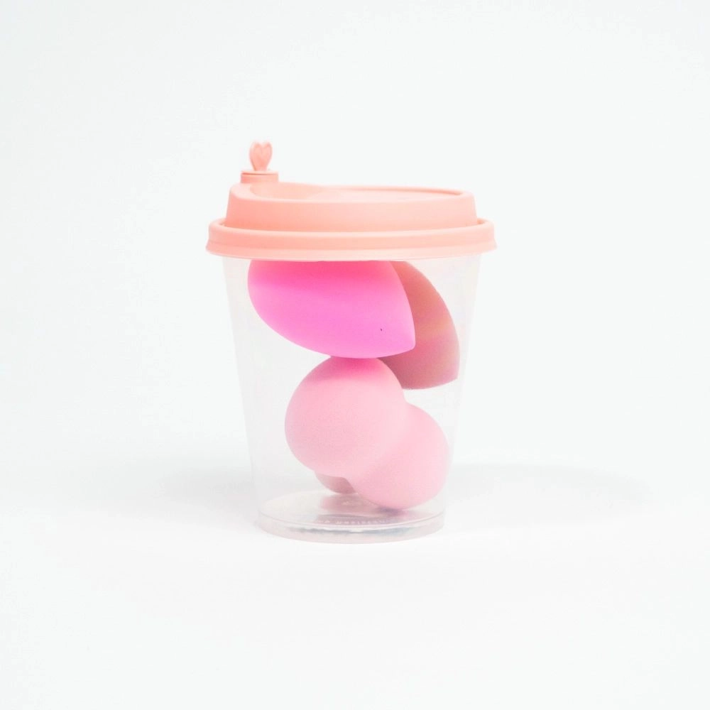 Kiss Face facial sponge in cup (set of 5)