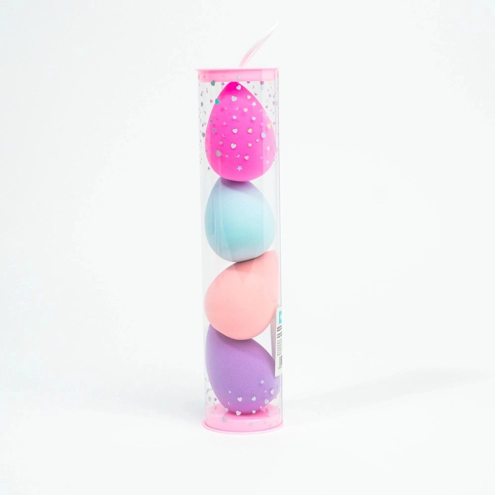 Kiss Face facial sponge in tube (set of 4)