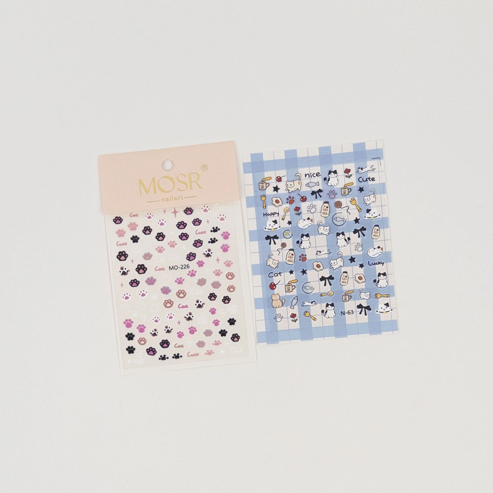 Stickere pentru unghii mixte