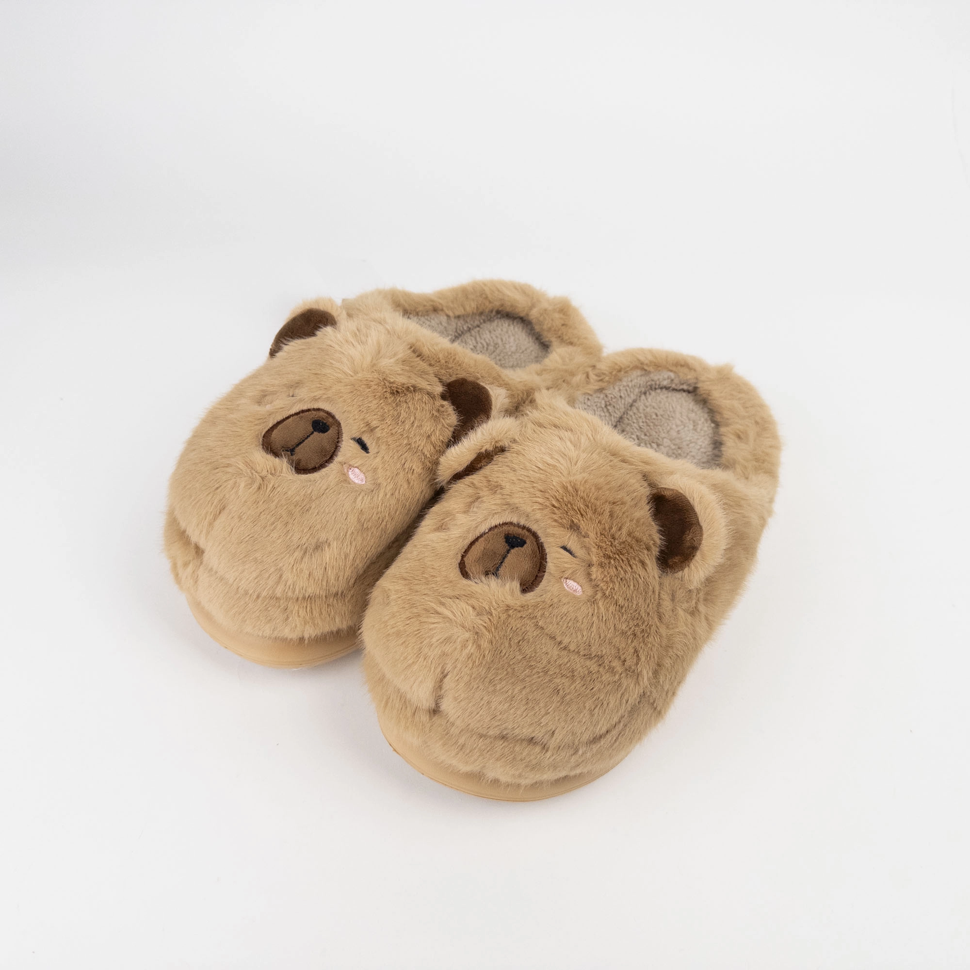 Capybara Plush Slippers 36-45 (Adult Sizes)