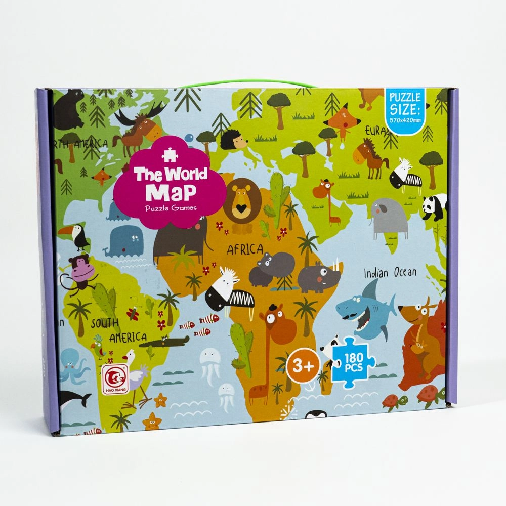 Пазлы The World Map 180 штук 57*42 см 88288