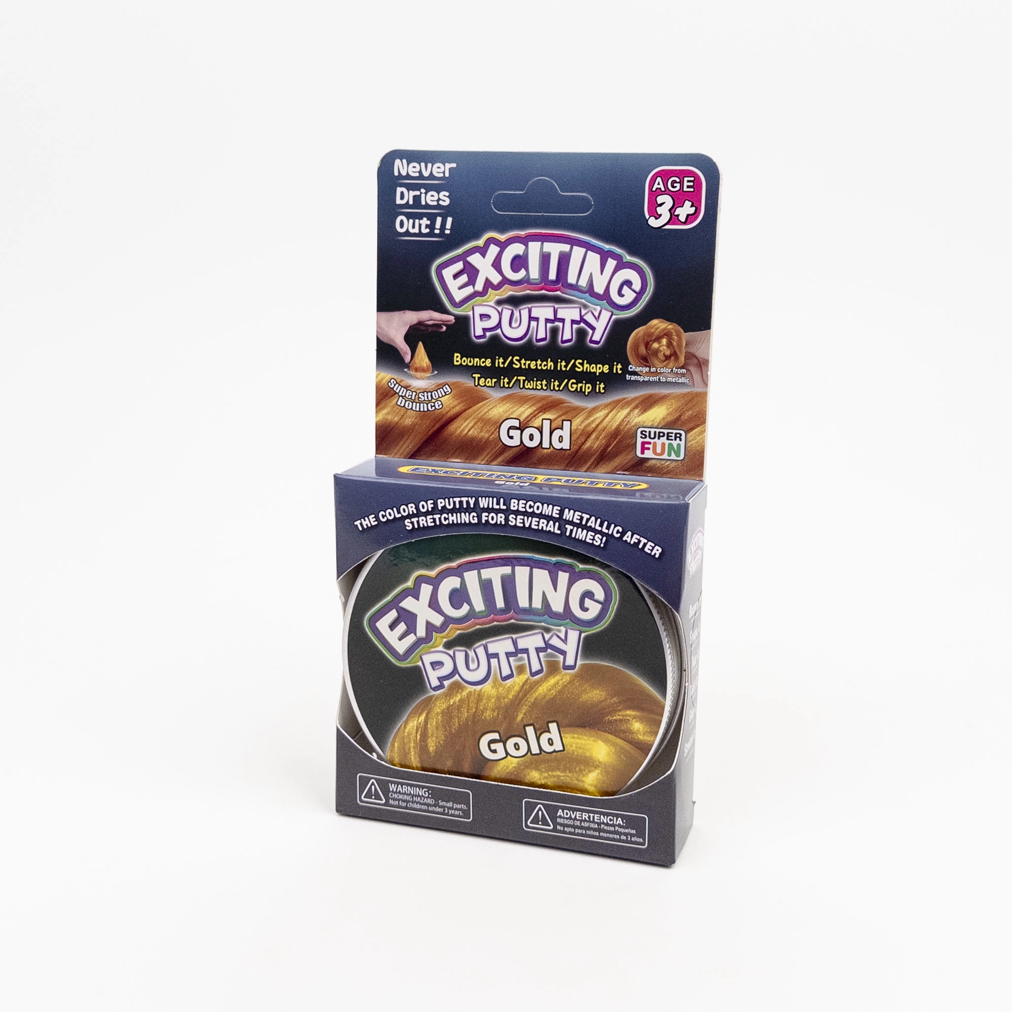 Слайм Exciting Putty Gold 40грамм