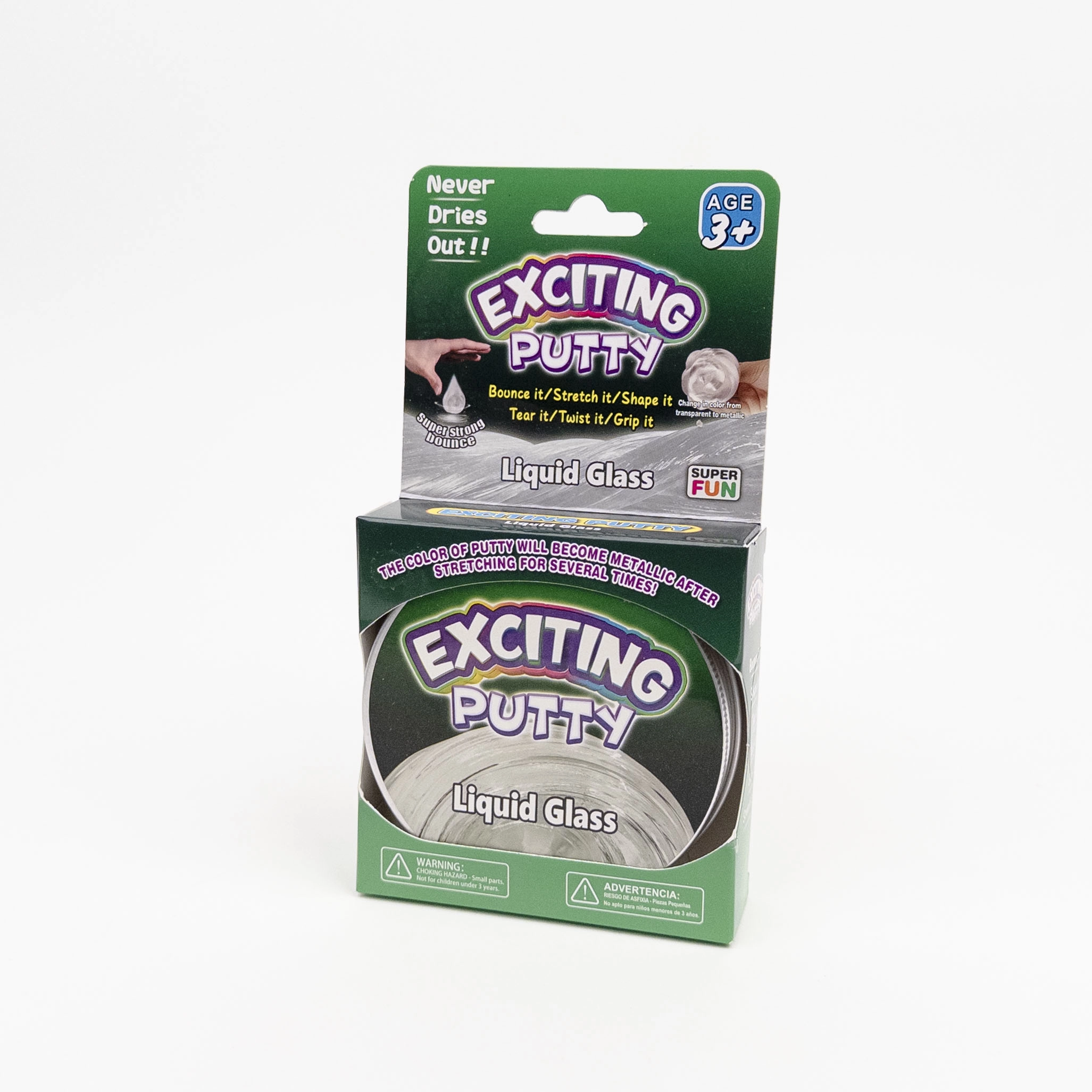 Слайм Exciting Putty Liquid Glass 40грамм