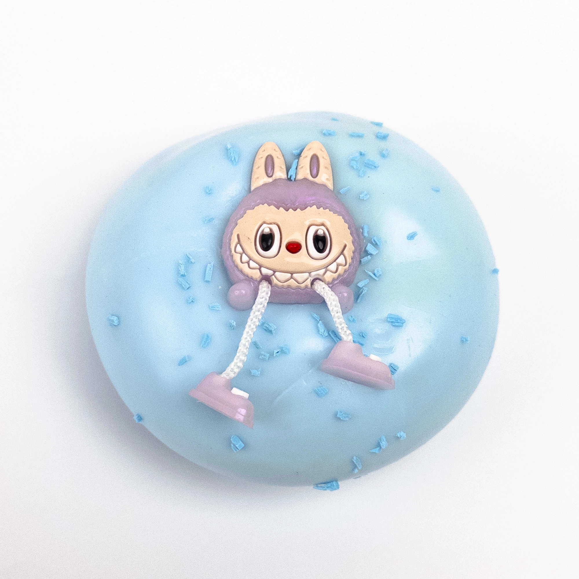 Squish Antistres Minge-Gogoașă cu Labubu