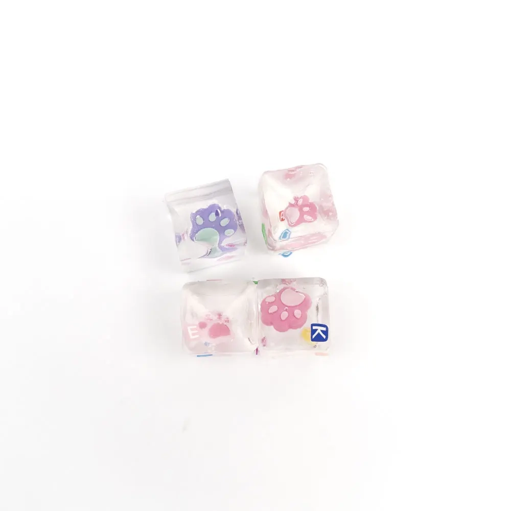 Squishy antistress Paws-ice cubes set of 4