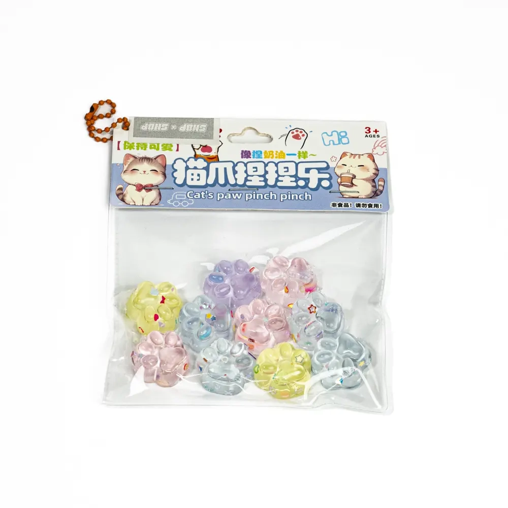 Jucărie antistres squishy Lăbuță mini (10 bucăți)