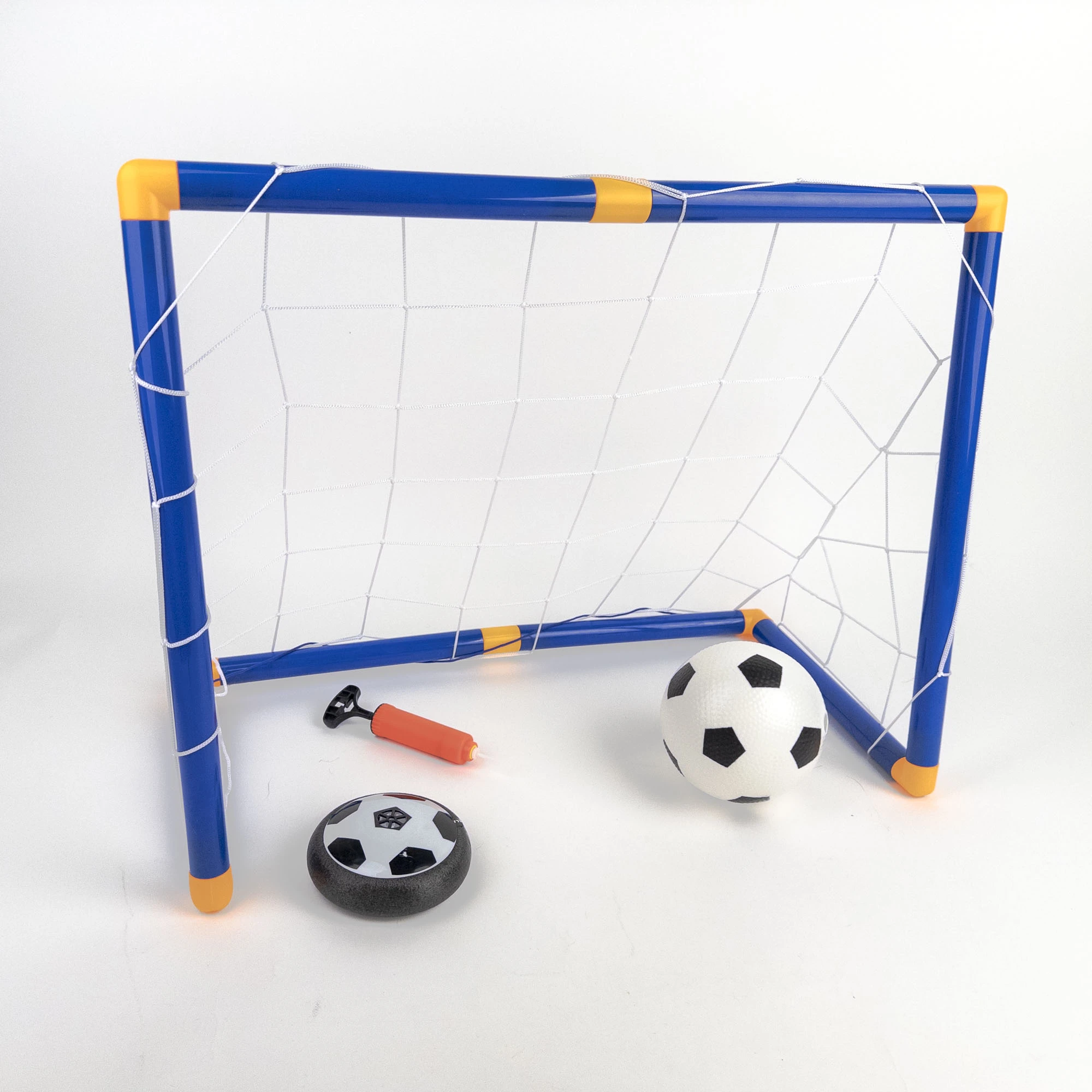 Набор для футбола ворота+мяч+насос
