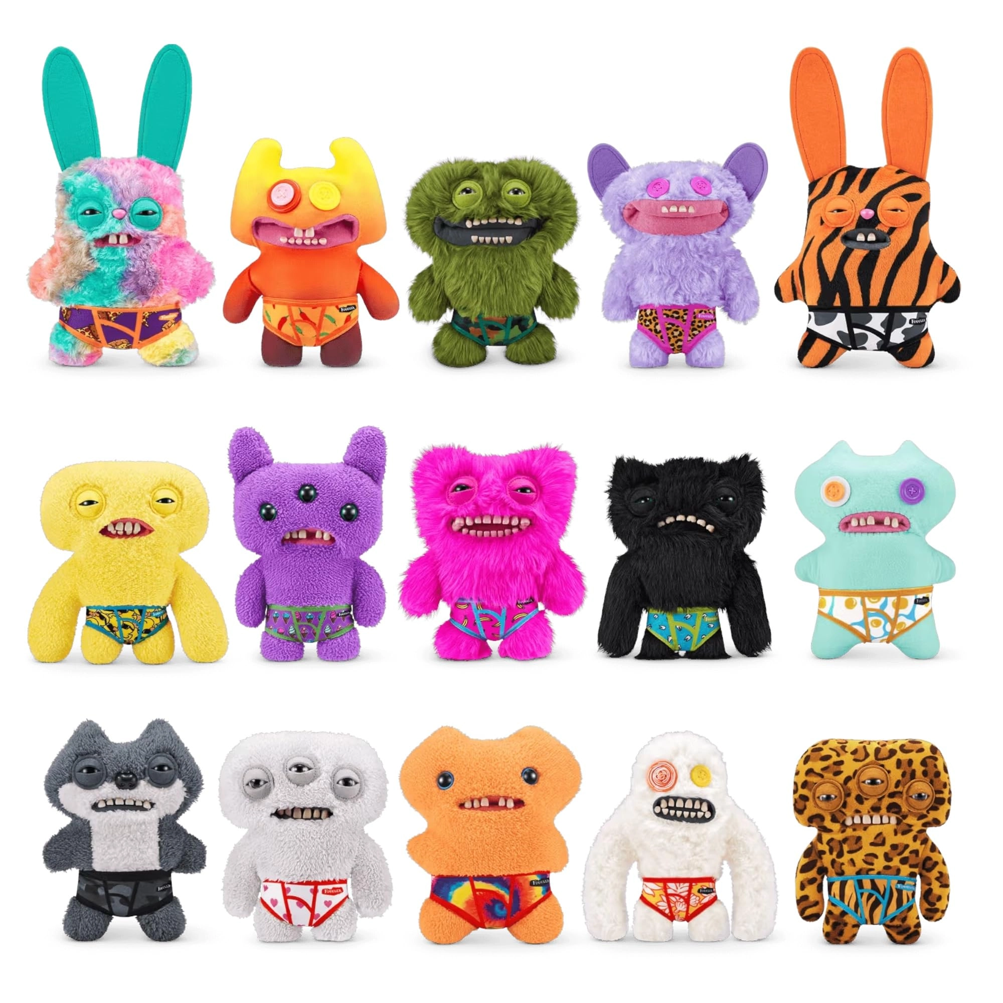 Jucărie Moale Fuggler 23 cm (Monstrul Amuzant Urât)