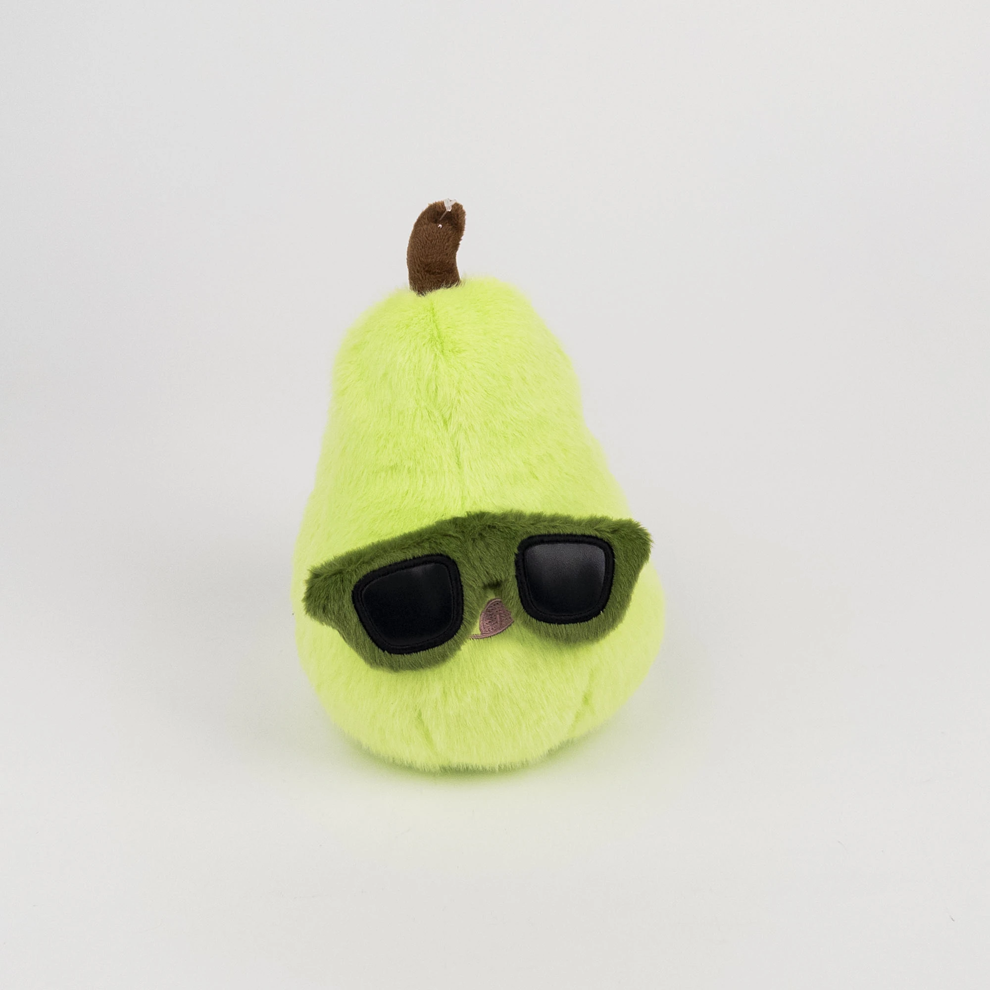 Игрушка мягкая Авокадо в очках 20 см