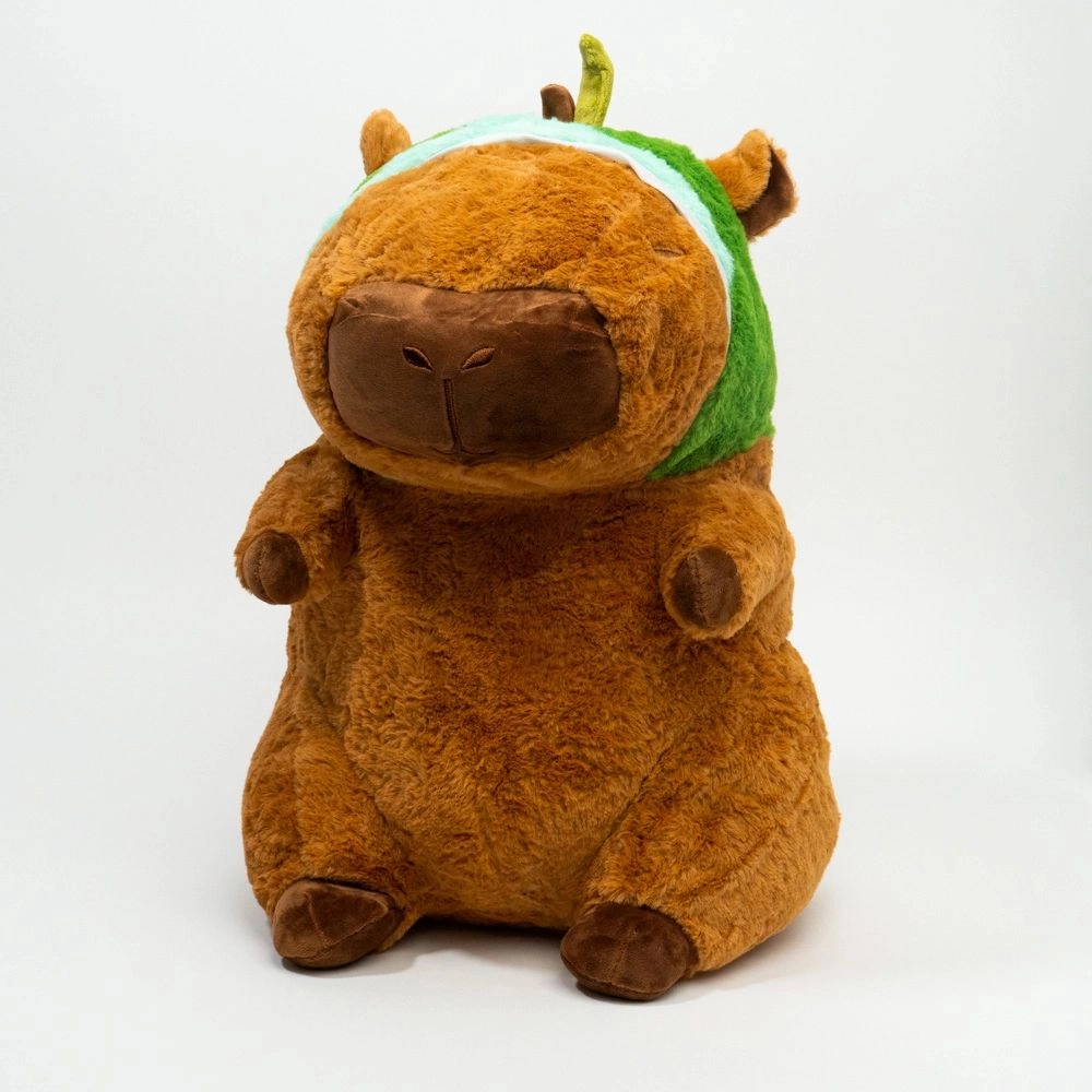 Jucărie moale Capybara cu căciuliță 40 cm