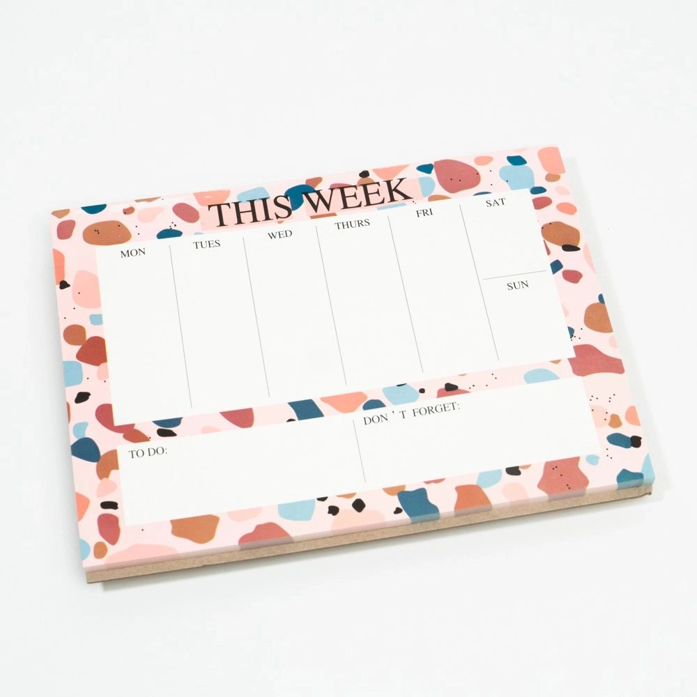 Planner Săptămânal + Lunar (Bloc de birou)