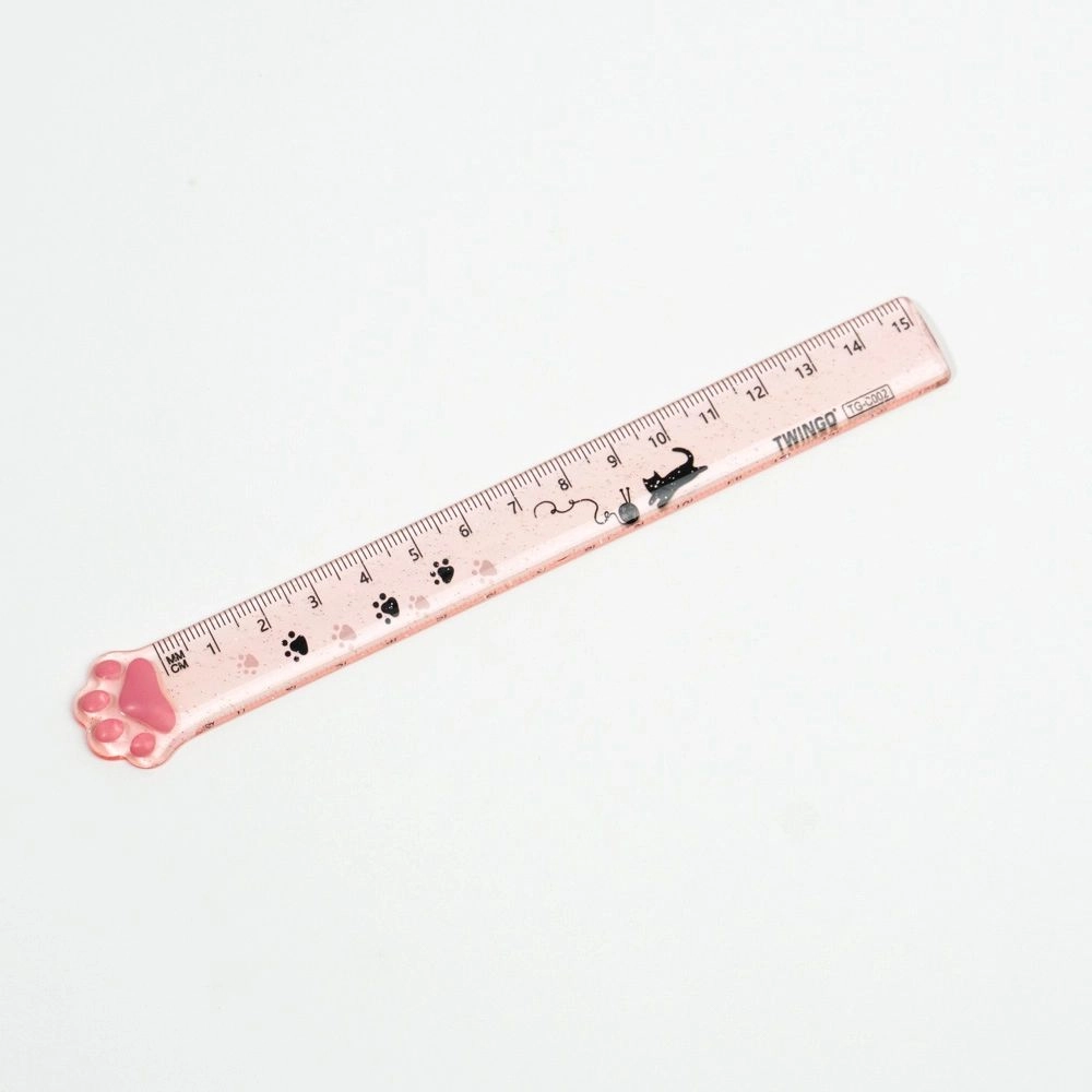 Plastic ruler Cat Paw