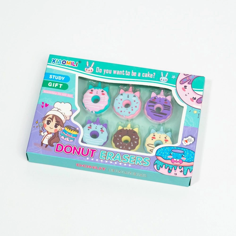 Hair elastics set of 6 pieces