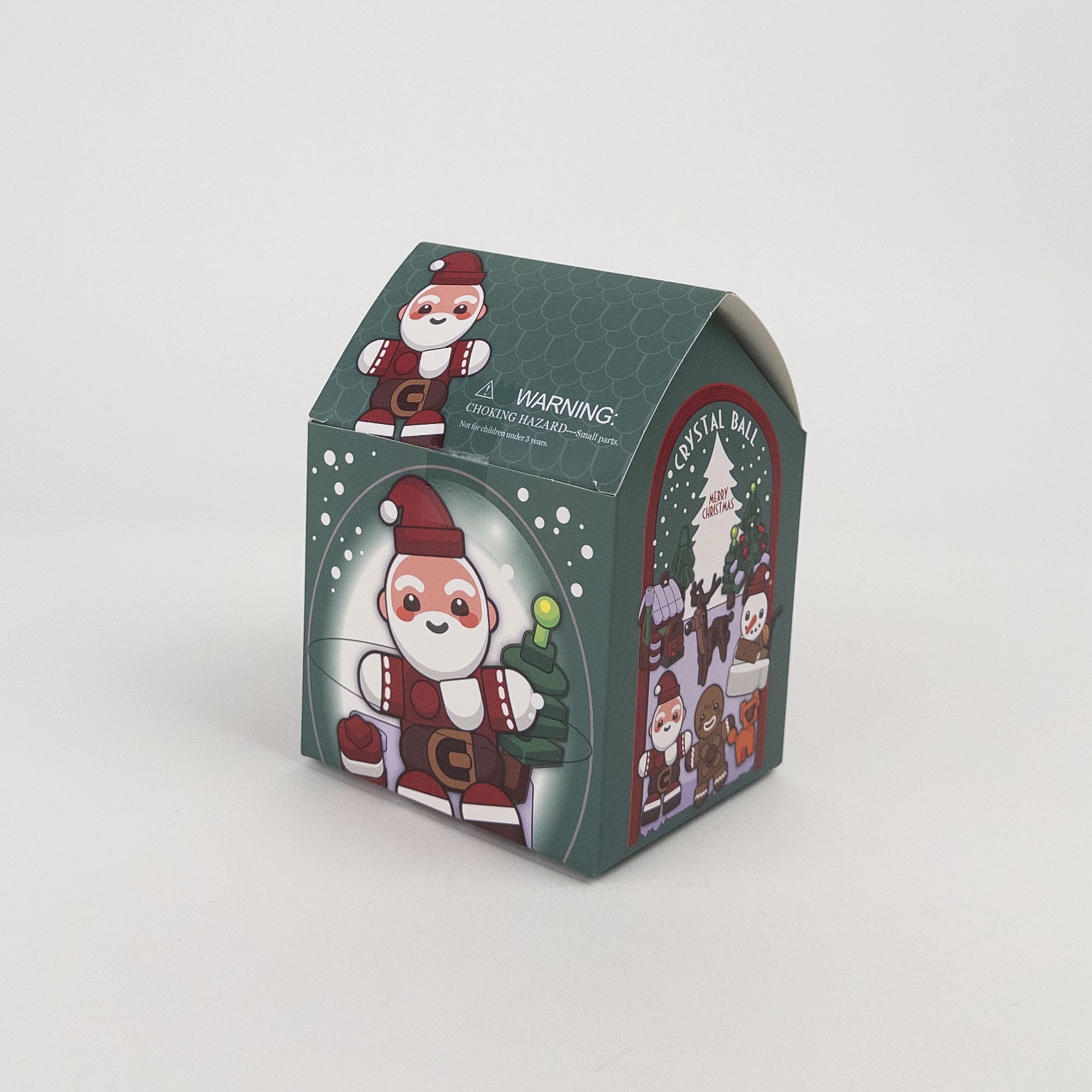 Set de Construcție Minge de Cristal Crăciun (9x12,5 cm)