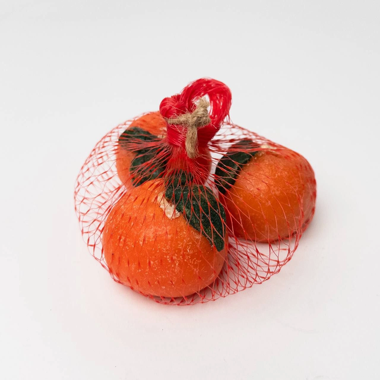 Mandarin Candles in a Net (Set of 3)