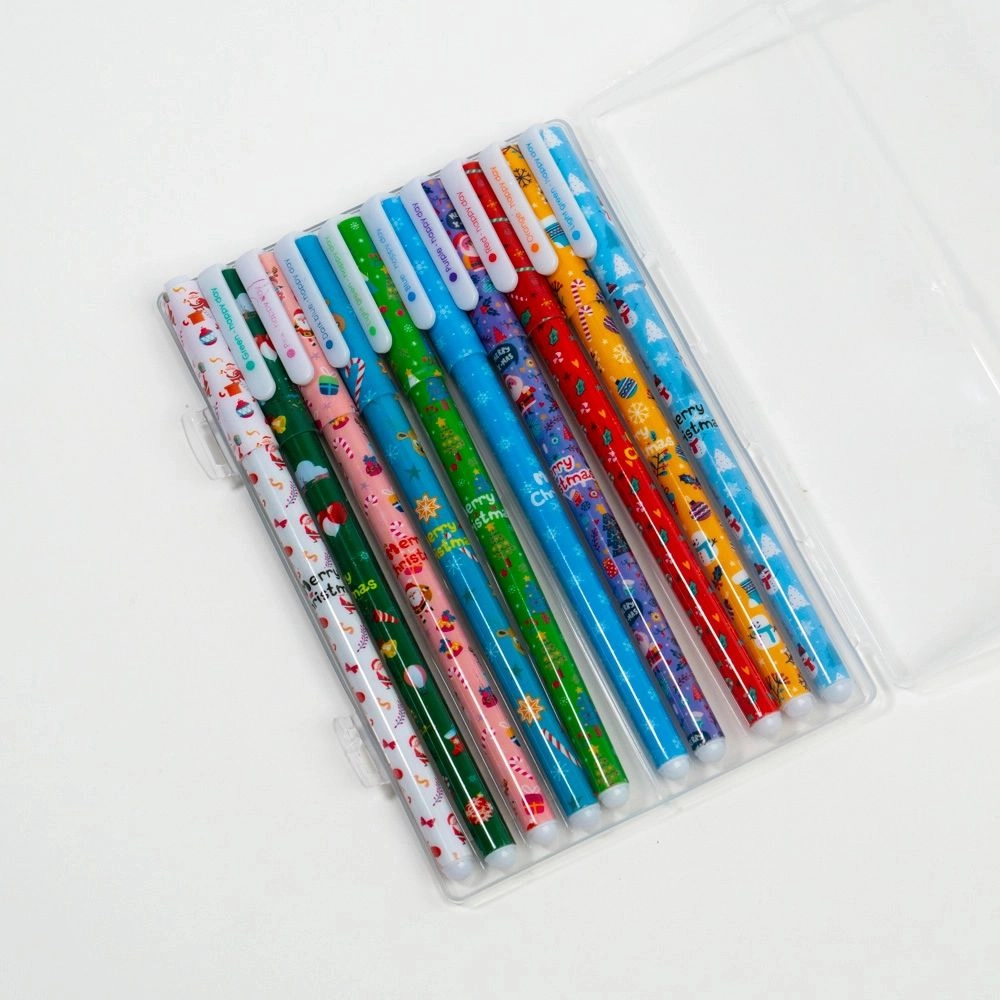 Ручки НГ гелевые цветные (набор 10 штук)