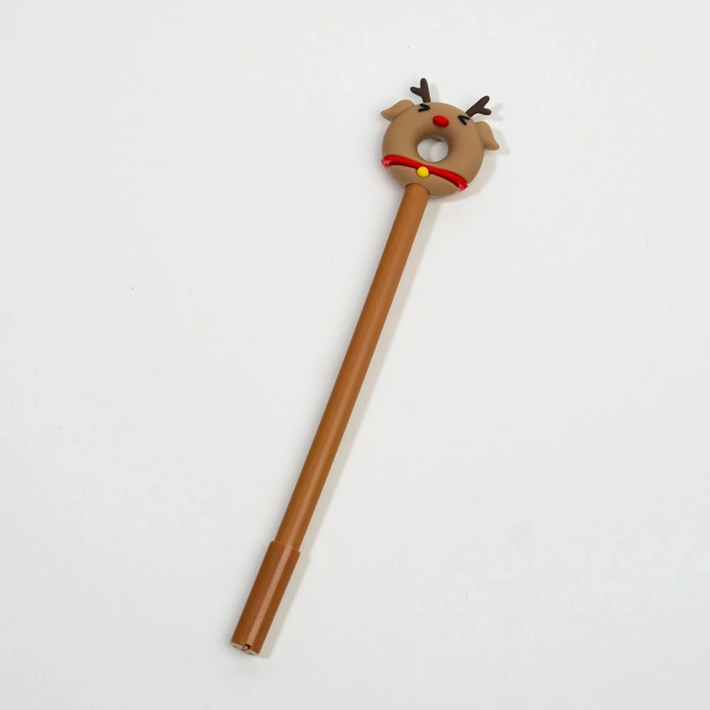 New Year Rubber Top Pen (Erasable Ink)