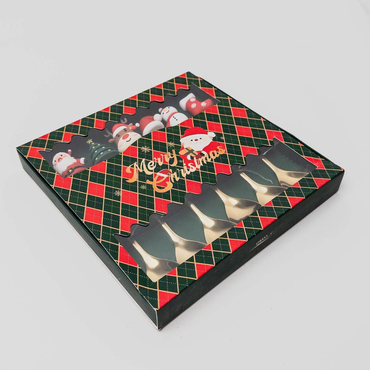 New Year Spoon Set 6 pieces