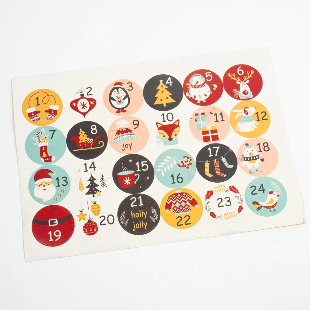 New Year Sticker Mix (1 Sheet)