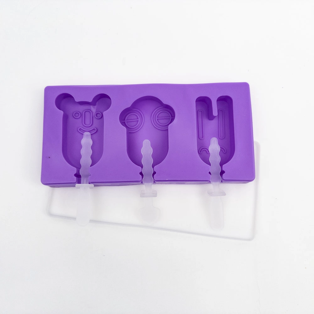 Ice cream molds (silicone – 3 pieces)