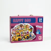 Пазлы Happy Bus 59 штук 49*37 см в 88733