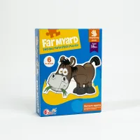 Puzzle My Yard 18*13 cm 6 piese (18 luni+) 88059