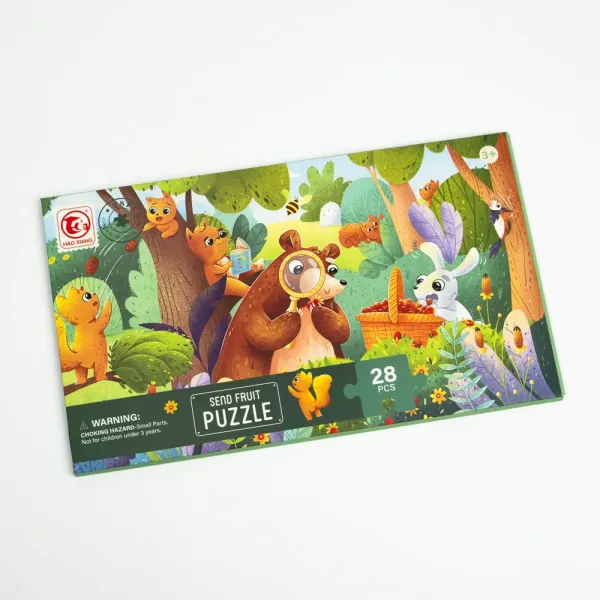 Пазлы Send Fruit 28 штук 25,5*13,5 см в конверте 88582