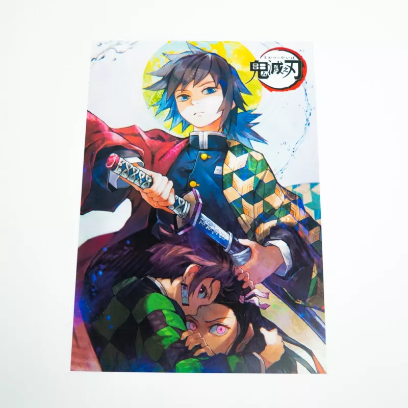 Poster A3 Demon Slayer set 8 bucăți