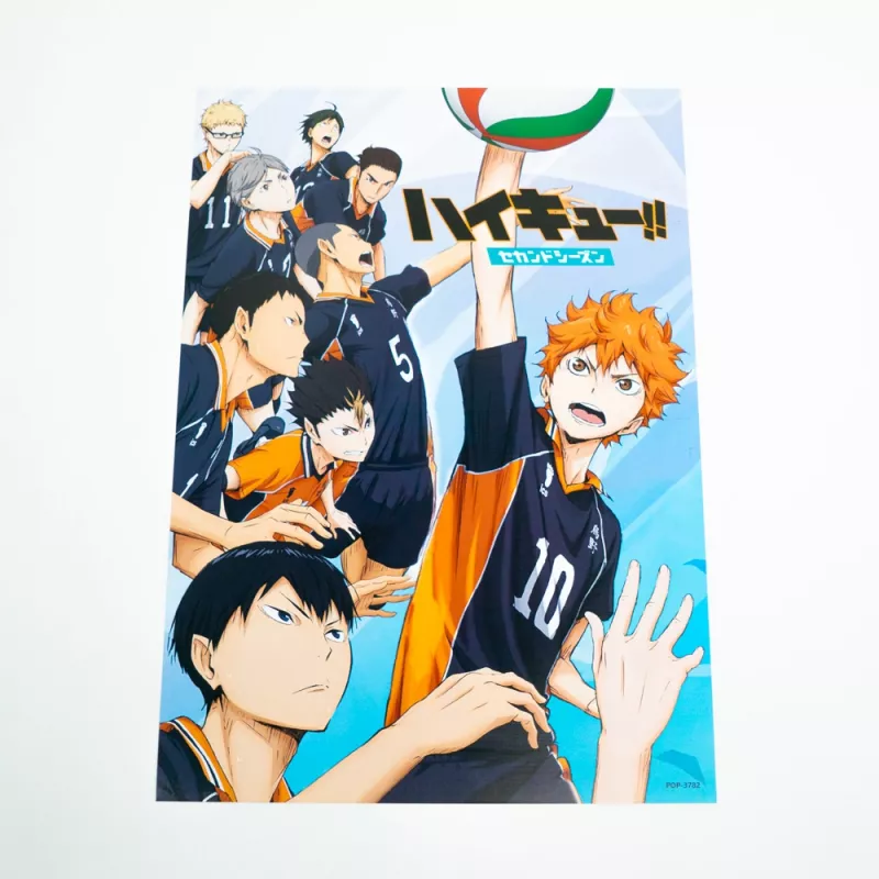 Poster A3 Haikyuu set 8 bucăți