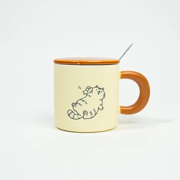 Cana ceramică Cat Fish 400 ml