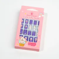 Unghii false 24 bucăți în cutie ZX-37