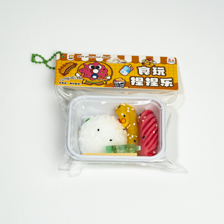 Antistres squishy Food, set de 4 bucăți