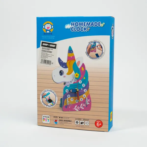 Пазлы 3D на батарейках Home made Clock B103B