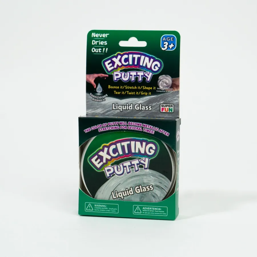 Слайм Exciting Putty Liquid Glass 40грамм