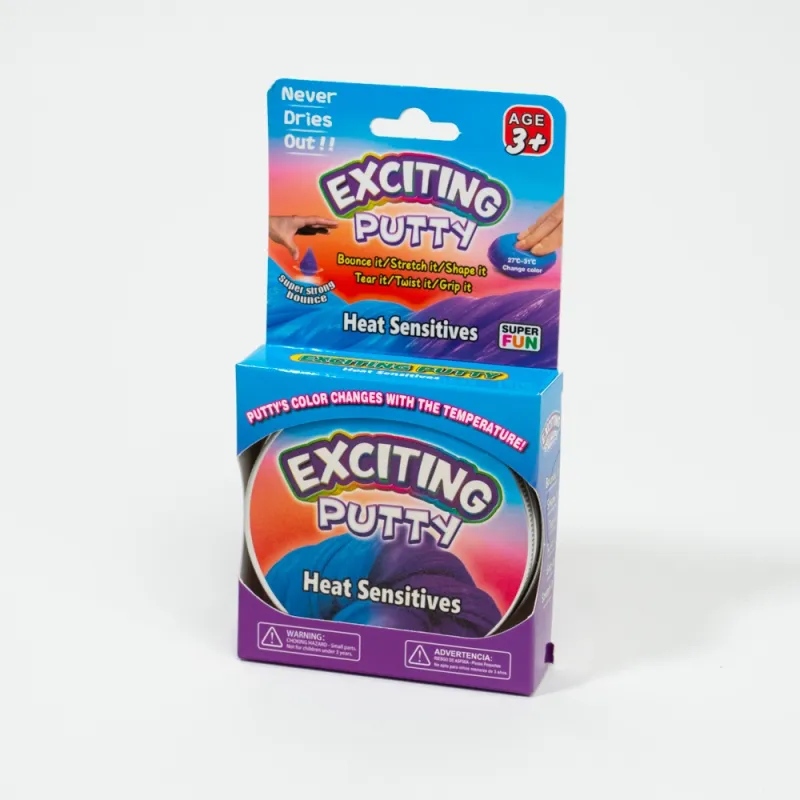 Слайм Exciting Putty Heat Sensitives 40грамм