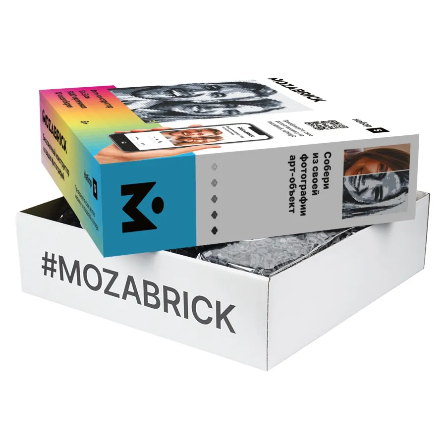 Foto-constructor Mozabrick set S (51×51 cm, 4640 piese)