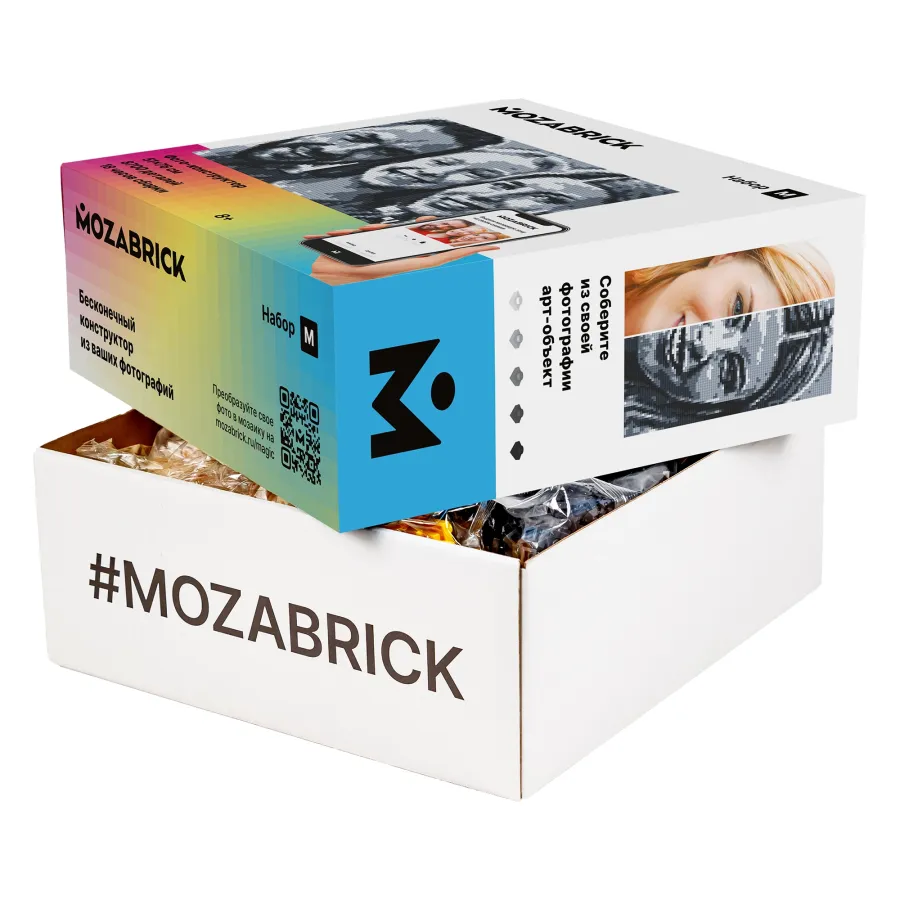 Foto-constructor Mozabrick set M (51×76 cm, 8700 piese)