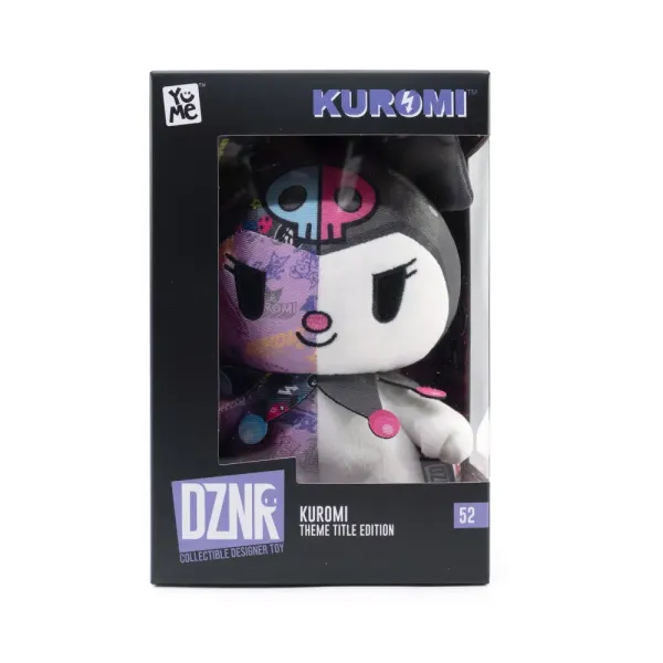 Игрушка мягкая YuMe Hello Kitty and Friends Graffiti Edition Kuromi Window Box (17,5 см)