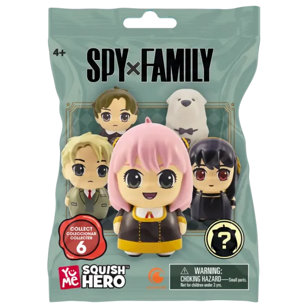 Фигурка YuMe Squish Hero Семья Шпиона Blind Bag (7,5 см)