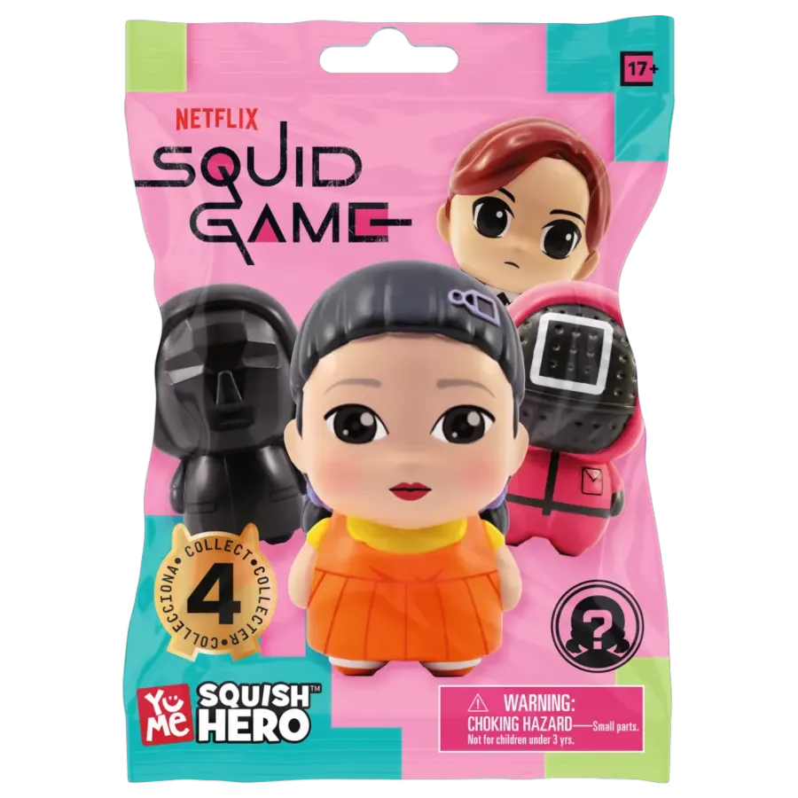 Figurină YuMe Squish Hero Squid Game Blind Bag (7,5 cm)