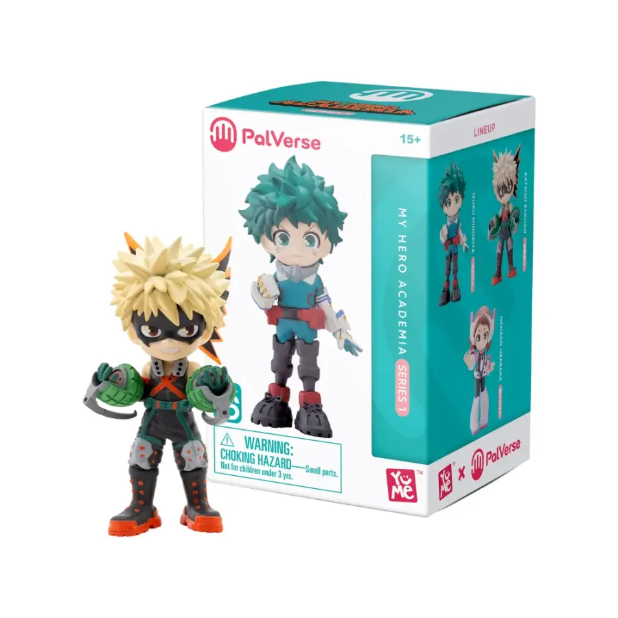Figurină YuMe My Hero Academia Blind Box (series 1) (9 cm, set de 6 modele)