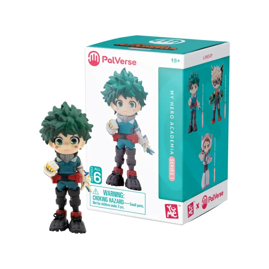 Figurină YuMe My Hero Academia Blind Box (series 1) (9 cm, set de 6 modele)