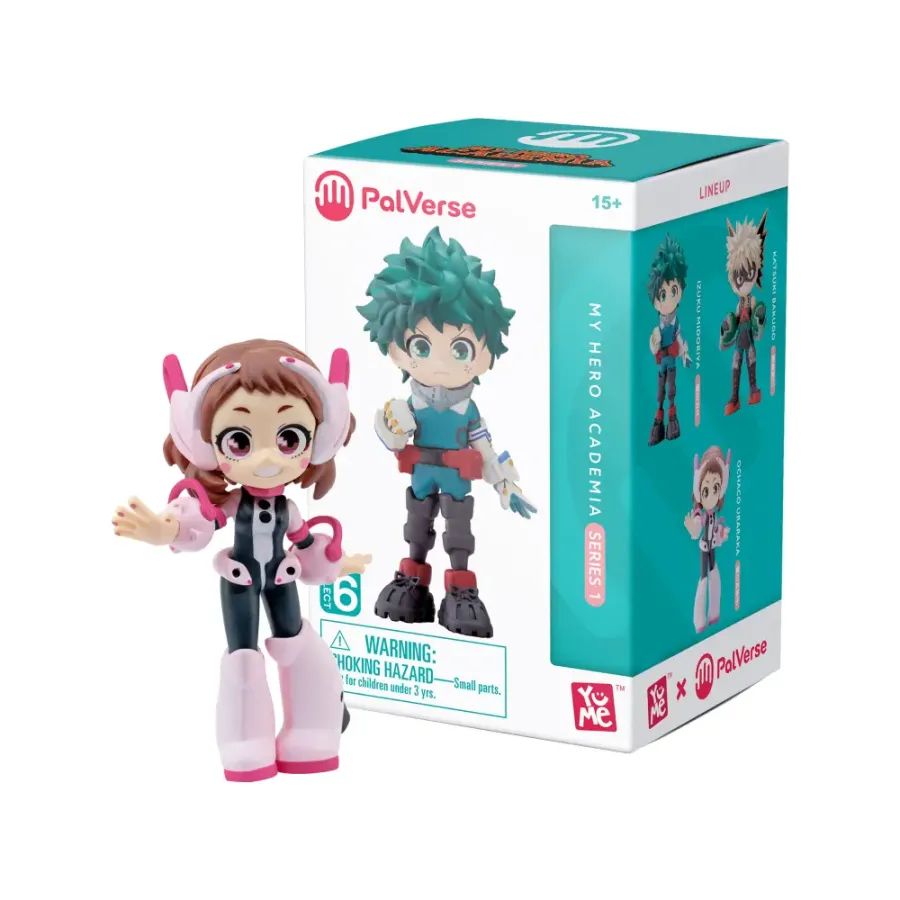 Figurină YuMe My Hero Academia Blind Box (series 1) (9 cm, set de 6 modele)