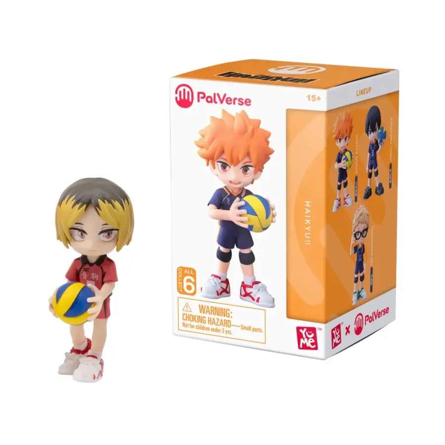 Фигурка YuMe Волейбол Blind Box (9 см, ассорти 6 видов)