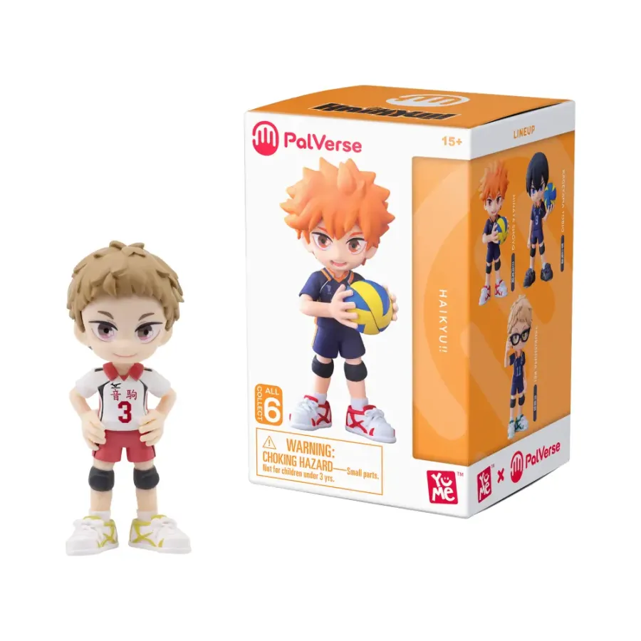 Фигурка YuMe Волейбол Blind Box (9 см, ассорти 6 видов)